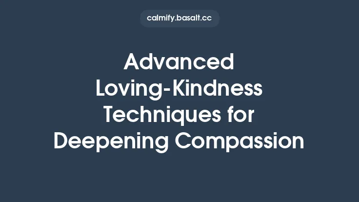 Advanced Loving‑Kindness Techniques for Deepening Compassion Thumbnail