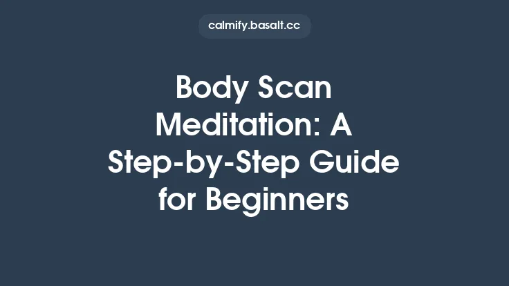 Body Scan Meditation: A Step‑by‑Step Guide for Beginners Thumbnail