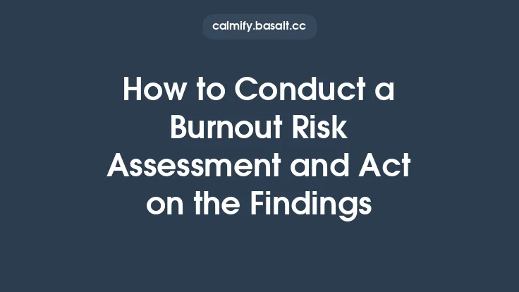 How to Conduct a Burnout Risk Assessment and Act on the Findings Thumbnail