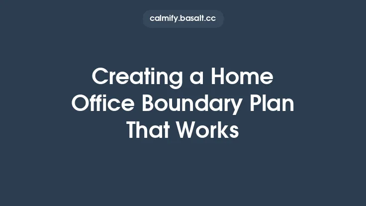 Creating a Home Office Boundary Plan That Works Thumbnail