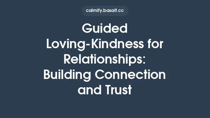 Guided Loving‑Kindness for Relationships: Building Connection and Trust Thumbnail