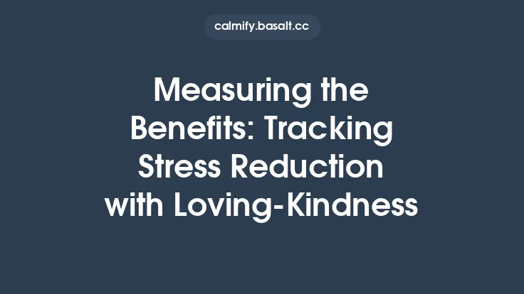 Measuring the Benefits: Tracking Stress Reduction with Loving‑Kindness Thumbnail