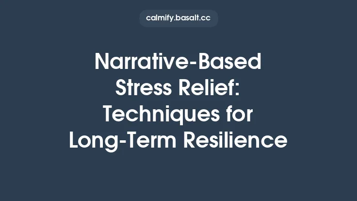 Narrative‑Based Stress Relief: Techniques for Long‑Term Resilience Thumbnail