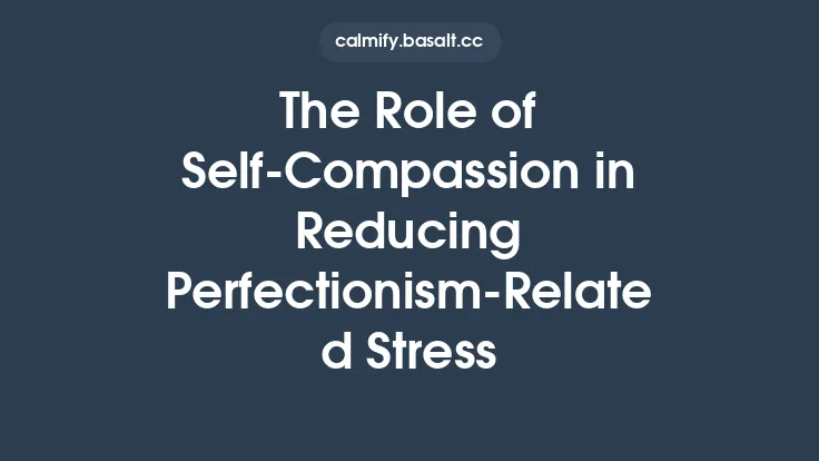 The Role of Self‑Compassion in Reducing Perfectionism‑Related Stress Thumbnail