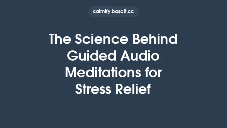 The Science Behind Guided Audio Meditations for Stress Relief Thumbnail