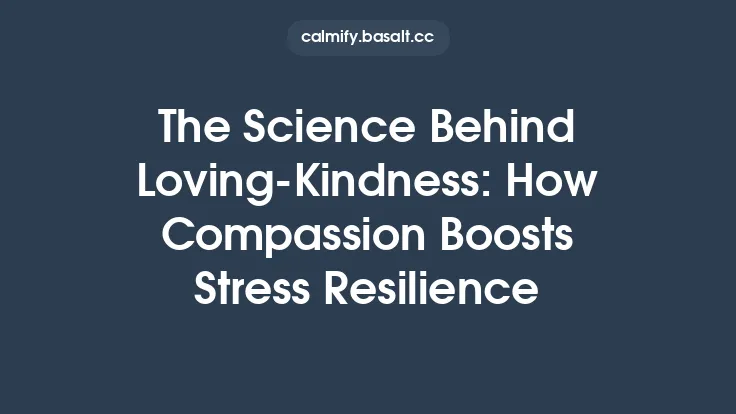 The Science Behind Loving‑Kindness: How Compassion Boosts Stress Resilience Thumbnail