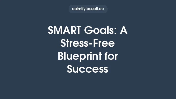 SMART Goals: A Stress‑Free Blueprint for Success Thumbnail