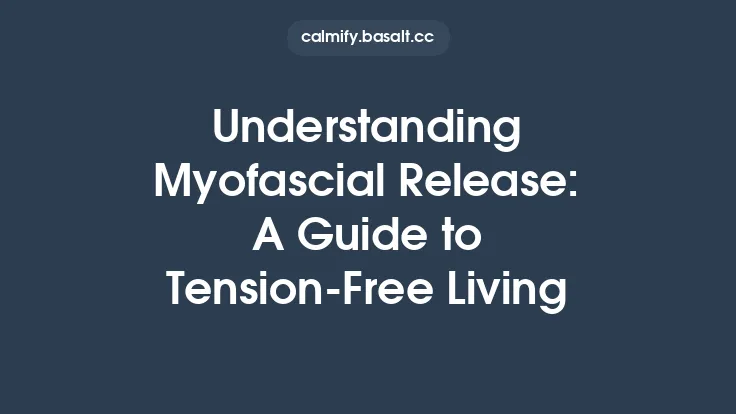 Understanding Myofascial Release: A Guide to Tension‑Free Living Thumbnail