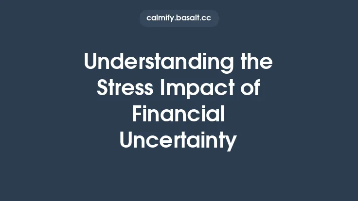 Understanding the Stress Impact of Financial Uncertainty Thumbnail